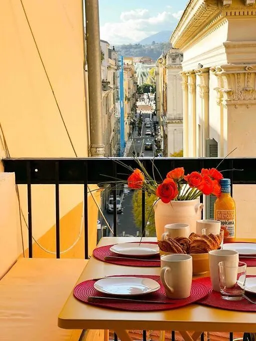 Beautiful Top Floor & Terrasse Nice Apartment